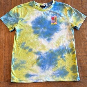 A-LAB Tie-Dye Short Sleeve Back Graphic Tee